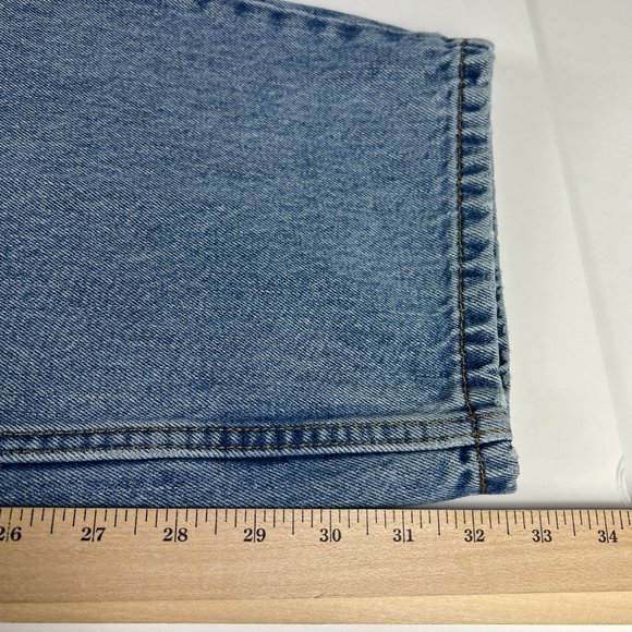 Levi's Jeans Men's 35 x 32* 560 Comfort Loose Fit Tapered Leg Blue Faded Denim - Picture 10 of 16